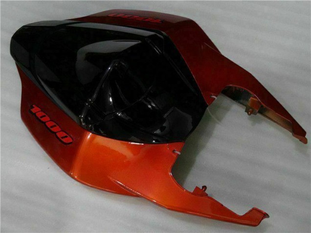 Suzuki GSXR 1000 Motorrad Verkleidung 2007-2008 - Schwarz Orange