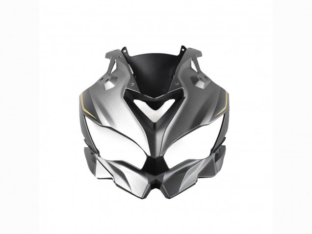 Kawasaki ZX25R ZX-25R Motorrad Verkleidung 2019-2025 - Grau Gold Glanzendes Schwarz