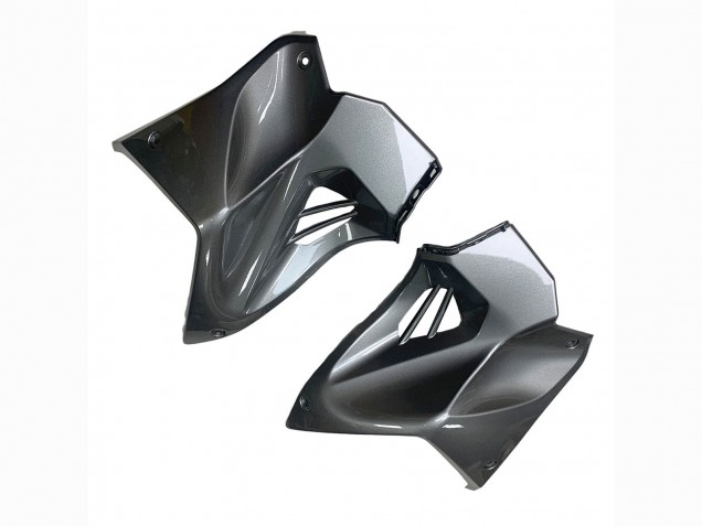 Kawasaki Ninja H2 Motorrad Verkleidung 2015-2022 - Silber Schwarz Carbonfaser