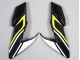 Kawasaki Ninja Z650 Motorrad Verkleidung 2017-2019 - Schwarz Weiss Gelb