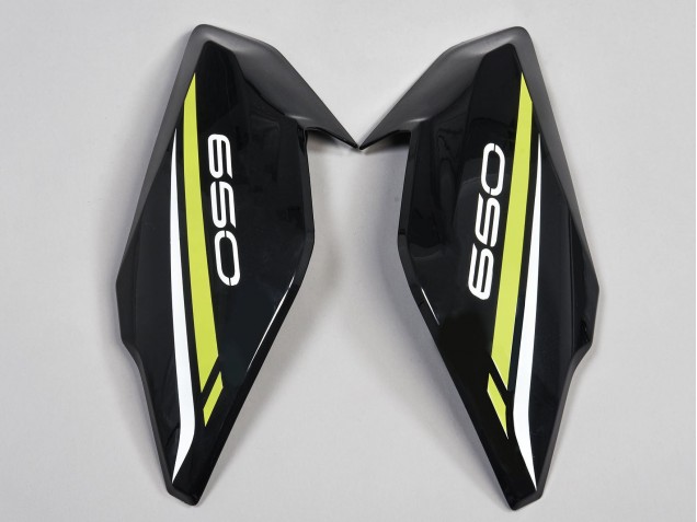 Kawasaki Ninja Z650 Motorrad Verkleidung 2017-2019 - Schwarz Weiss Gelb