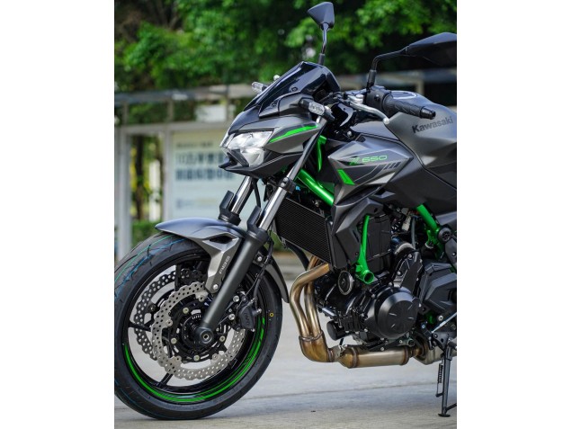 Kawasaki Ninja Z650 Motorrad Verkleidung 2020-2023 - Schwarz Grun