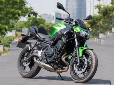 Kawasaki Ninja Z650 Motorrad Verkleidung 2020-2023 - Grun Schwarz