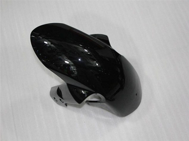 Suzuki GSXR 1000 Motorrad Verkleidung 2007-2008 - Glanzendes Schwarz Matt Schwarz Weiss