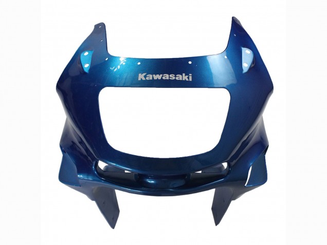 Kawasaki ZZR400 Motorrad Verkleidung 1993-2007 - Blau Silber Schwarz
