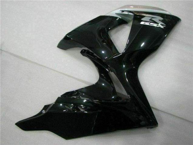 Suzuki GSXR 1000 Motorrad Verkleidung 2009-2016 - Glanzendes Schwarz Silber Weiss