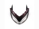 Kawasaki GTR1400/ZG1400 Motorrad Verkleidung 2007-2009 - Kastanienbraun Rot Schwarz