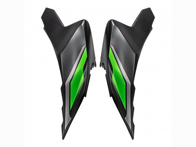 Kawasaki Versys 650 Motorrad Verkleidung 2022-2025 - Grun Glanzendes Schwarz