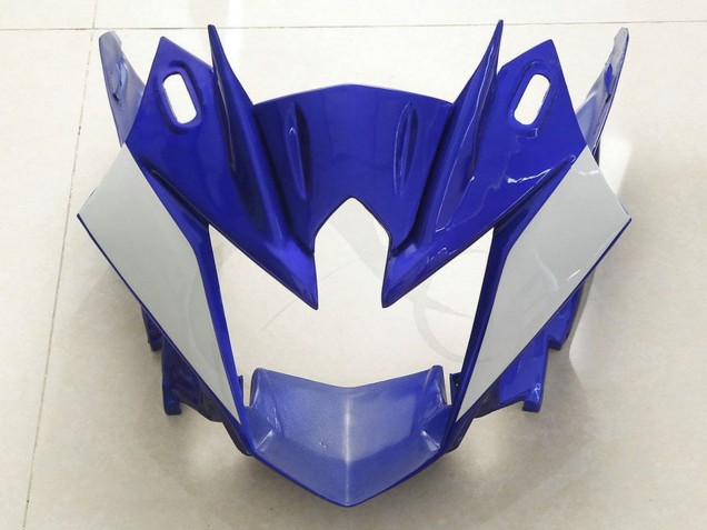 Yamaha FZ6R Motorrad Verkleidung 2009-2015 - Blau Weiss