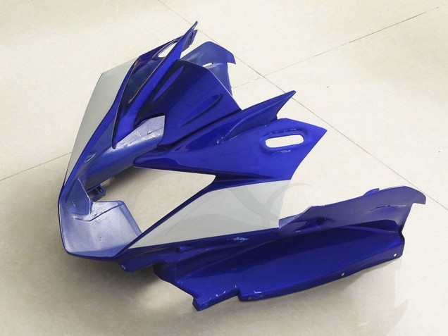 Yamaha FZ6R Motorrad Verkleidung 2009-2015 - Blau Weiss