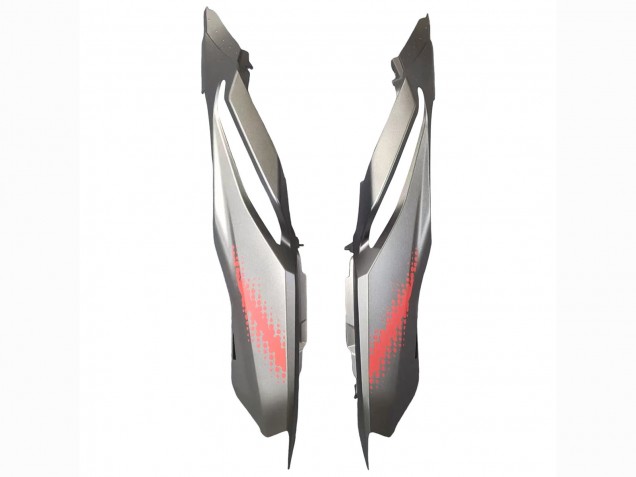 Yamaha MT07/FZ07 Motorrad Verkleidung 2012-2017 - Grau Rot