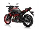 Yamaha MT07/FZ07 Motorrad Verkleidung 2012-2017 - Grau Rot