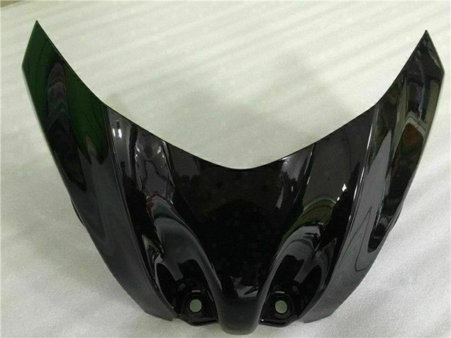 Suzuki GSXR 1000 Motorrad Verkleidung 2009-2016 - Glanzendes Schwarz Matt Schwarz