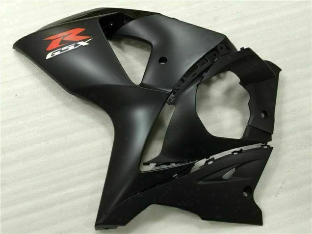 Suzuki GSXR 1000 Motorrad Verkleidung 2009-2016 - Glanzendes Schwarz Matt Schwarz