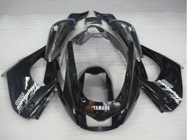 Yamaha YZF 1000R Thunderace Motorrad Verkleidung 1997-2007 - Schwarz Grau Thunderace