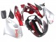 Yamaha YZF 1000R Thunderace Motorrad Verkleidung 1997-2007 - Rot Silber Thunderace