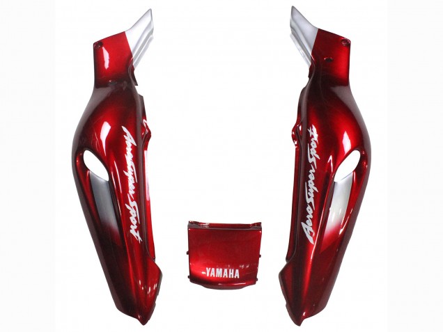 Yamaha YZF 1000R Thunderace Motorrad Verkleidung 1997-2007 - Rot Silber Thunderace