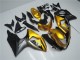 Suzuki GSXR 1000 Motorrad Verkleidung 2009-2016 - Gold Matt Schwarz