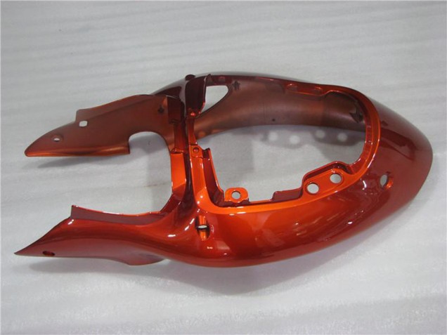 Suzuki GSXR 1300 Hayabusa Motorrad Verkleidung 1996-2007 - Weiss Orange Schwarz