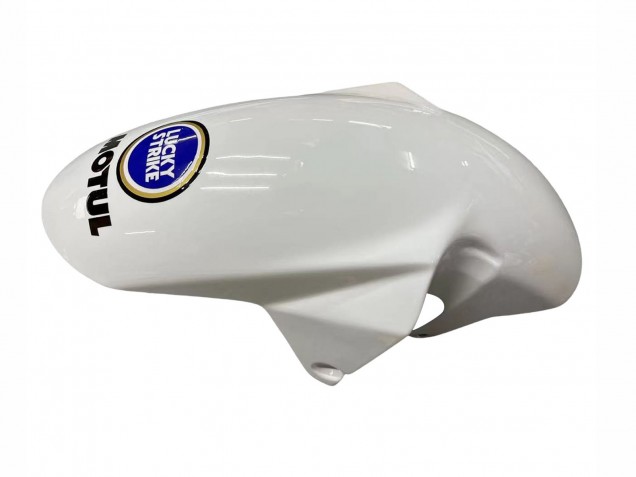 Suzuki SV650 Motorrad Verkleidung 2003-2013 - Weiss Blau Lucky Strike Motul