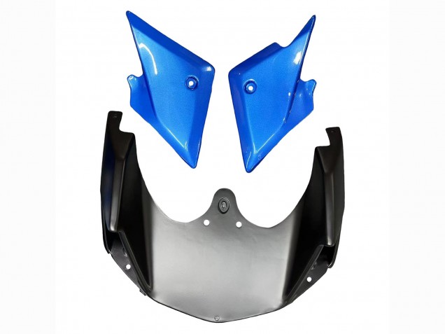 Suzuki SV650 Motorrad Verkleidung 2003-2013 - Weiss Blau Lucky Strike Motul