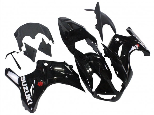Suzuki SV650 Motorrad Verkleidung 2003-2013 - Glanzendes Schwarz