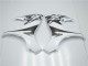 Suzuki GSXR 1300 Hayabusa Motorrad Verkleidung 2008-2020 - Weiss