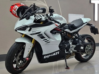 Ducati 2021-2024 Ducati Supersport 950/950S Motorrad Verkleidung 2021-2024 - Weiss Schwarz