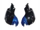 BMW K1200S Motorrad Verkleidung 2005-2010 - Blau Glanzendes Schwarz