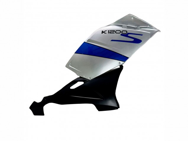 BMW K1200S Motorrad Verkleidung 2005-2010 - Silber Blau Schwarz