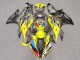 BMW S1000RR Motorrad Verkleidung 2023-2024 - Gelb Carbonfaser