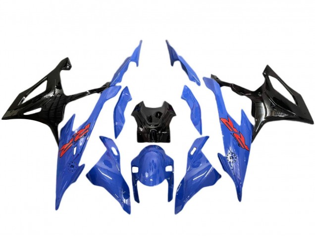 BMW S1000RR Motorrad Verkleidung 2019-2022 - Blau Schwarz
