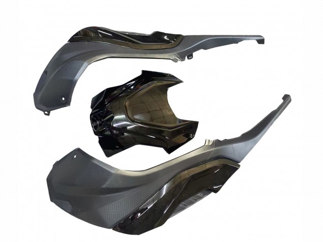 BMW S1000RR Motorrad Verkleidung 2019-2022 - Schwarz Dunkel rot