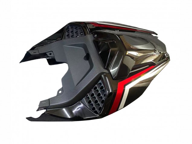 BMW S1000RR Motorrad Verkleidung 2019-2022 - Schwarz Dunkel rot