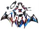 BMW S1000RR Motorrad Verkleidung 2019-2022 - Weiss Blau Rot Schwarz