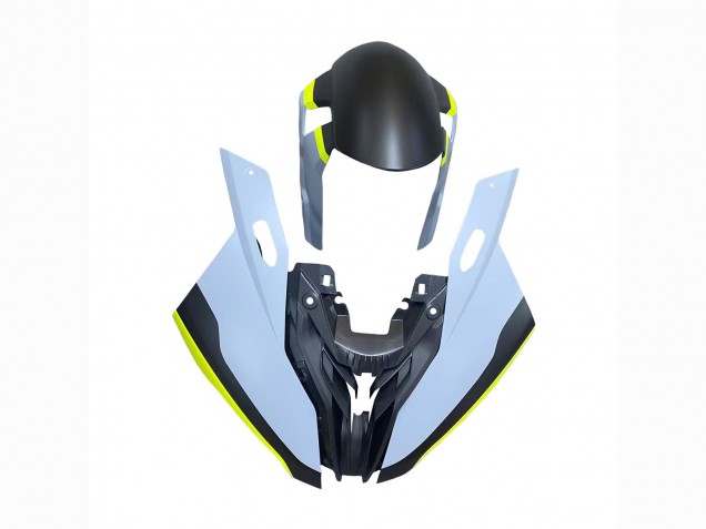 BMW S1000RR Motorrad Verkleidung 2019-2022 - Schwarz Gelb Grau