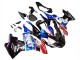 BMW S1000RR Motorrad Verkleidungen Kit 2017-2018 - Weiss Blau Rot Glanzendes Schwarz