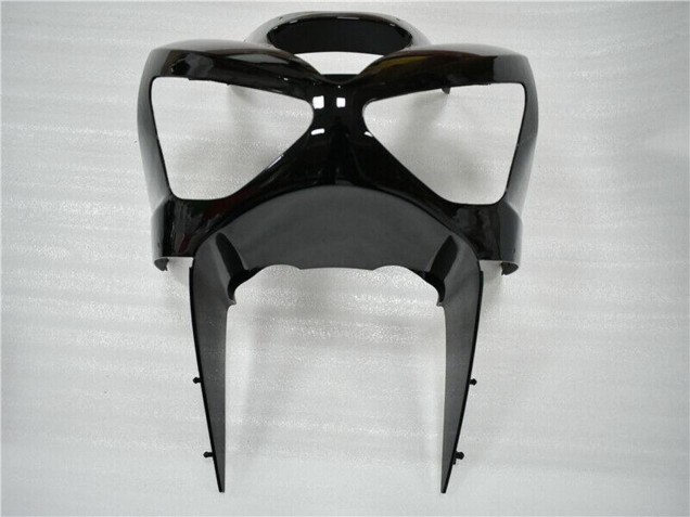 Kawasaki ZX6R Motorrad Verkleidung 2003-2004 - Glanzendes Schwarz