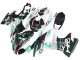 BMW S1000RR Motorrad Verkleidung 2017-2018 - Weiss Grun