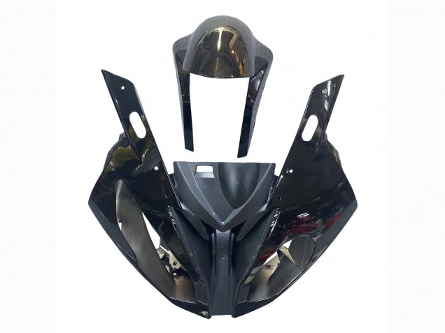 BMW S1000RR Motorrad Verkleidung 2015-2016 - Silber Glanzendes Schwarz Matt Schwarz