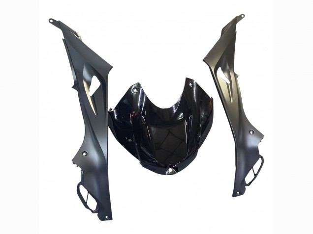 BMW S1000RR Motorrad Verkleidung 2015-2016 - Silber Glanzendes Schwarz Matt Schwarz