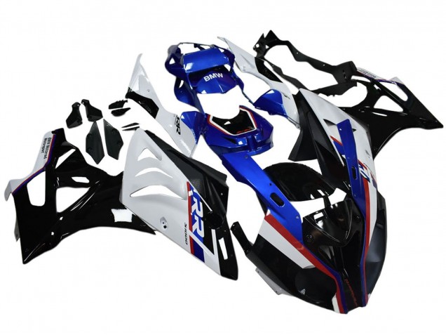 BMW S1000RR Motorrad Verkleidung 2009-2014 - Weiss Rot Blau Schwarz