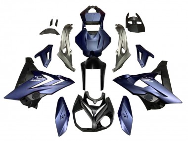 BMW S1000R Motorrad Verkleidung 2014-2016 - Matt Dunkel Blau