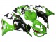 Kawasaki ZX6R Motorrad Verkleidung 2023-2025 - Grun Schwarz
