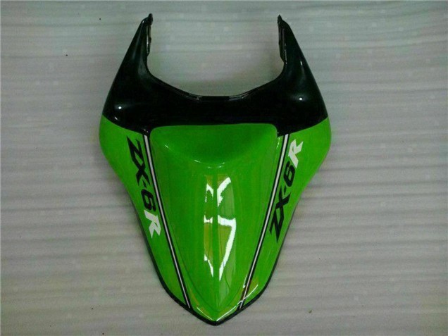 Kawasaki ZX6R Motorrad Verkleidung 2007-2008 - Grun Weiss Ninja
