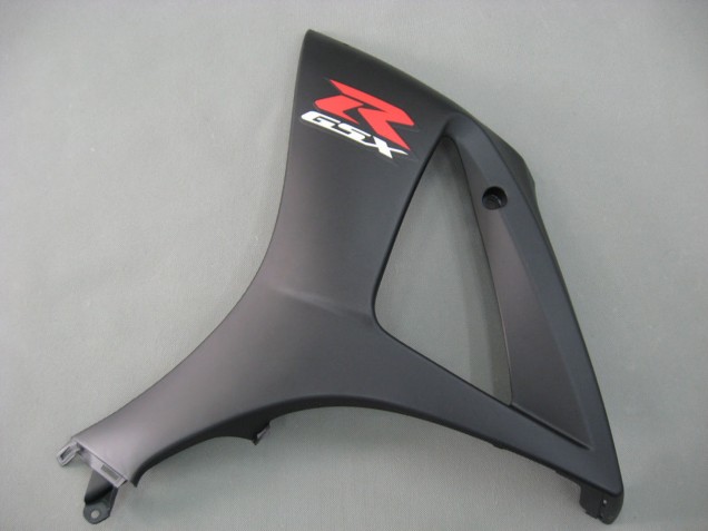 Suzuki GSXR 1000 Motorrad Verkleidung 2007-2008 - Matt Schwarz Glanzendes Schwarz
