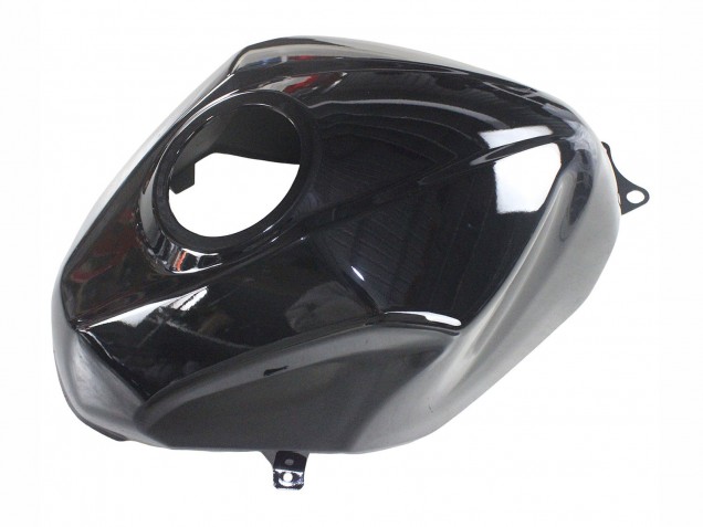 Kawasaki Ninja 400 Motorrad Verkleidung 2018-2024 - Glanzendes Schwarz Matt Schwarz Weiss Aufkleber