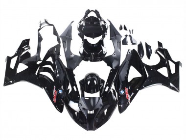 BMW S1000RR Motorrad Verkleidung 2009-2014 - Glanzendes Schwarz