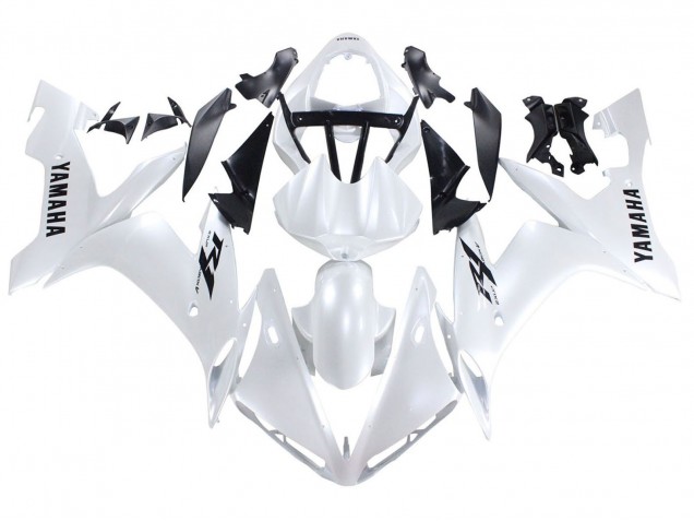 Yamaha YZF 1000 R1 Motorrad Verkleidung 2004-2006 - Perl Weiss Schwarz Aufkleber