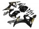 Yamaha YZF R6 Motorrad Verkleidung 2003-2004 - Glanzendes Schwarz Gold Aufkleber